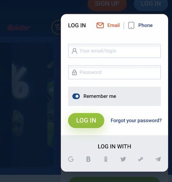 Mostbet Login
